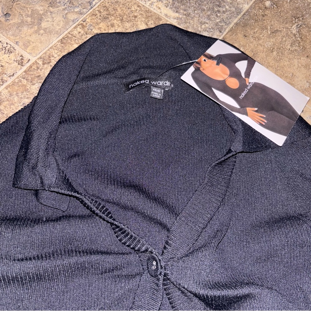 NWT Naked Wardrobe Ribbed Top - Picture 7 of 8